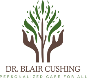 Dr. Blair Cushing logo.